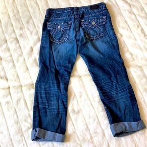 Big Star cropped jeans size 27